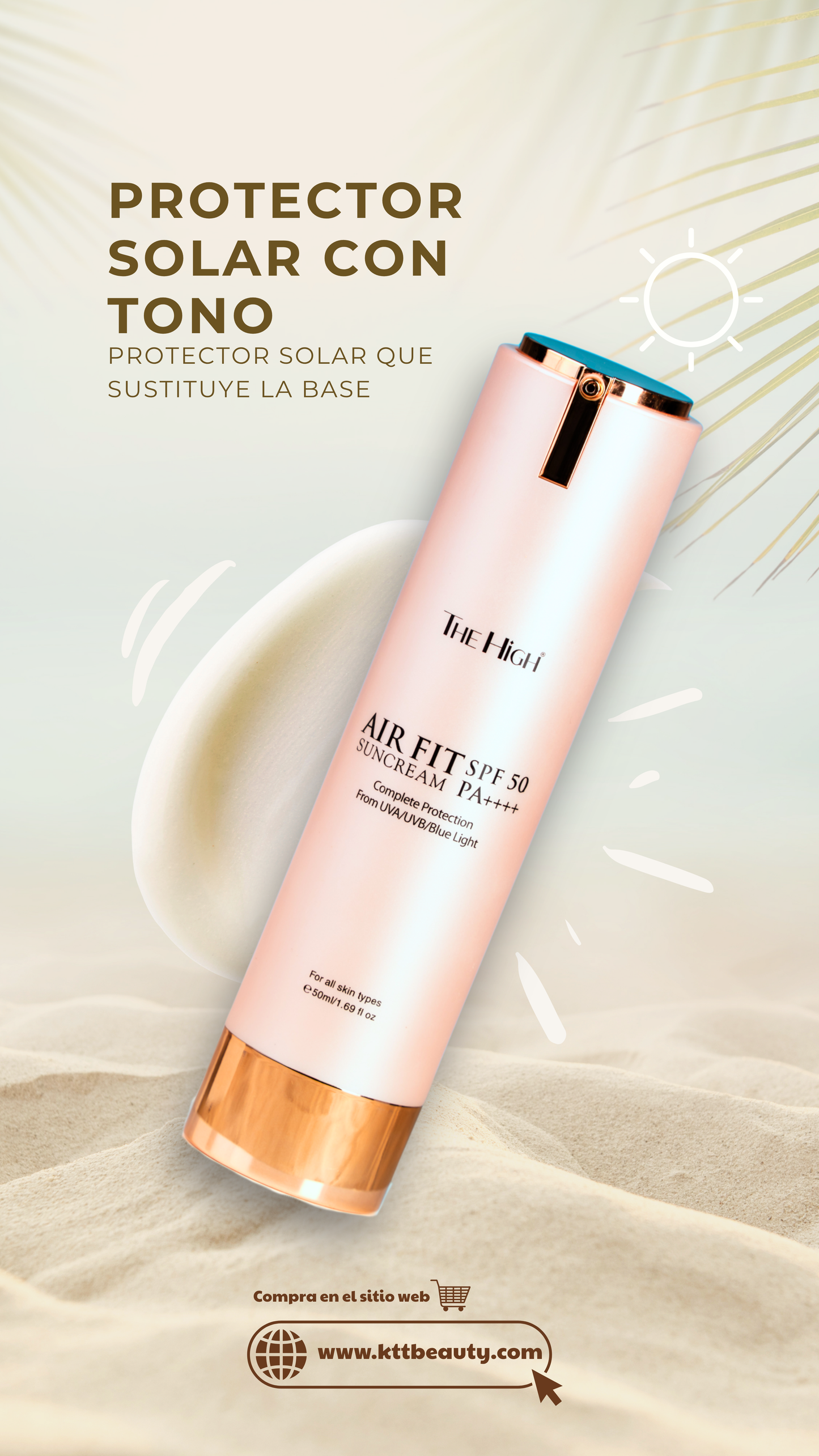 Leche Solar Tonificante The High