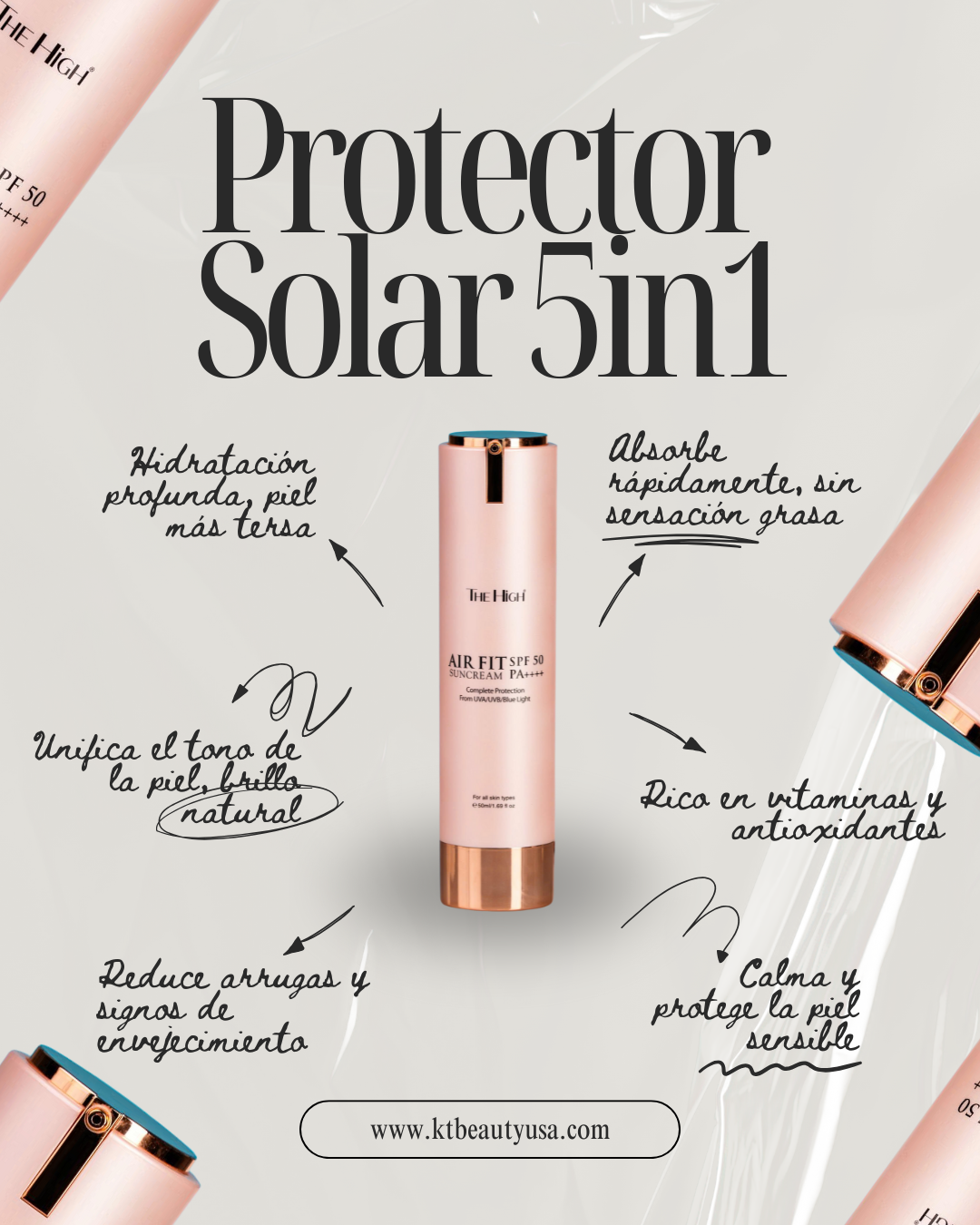 Leche Solar Tonificante The High