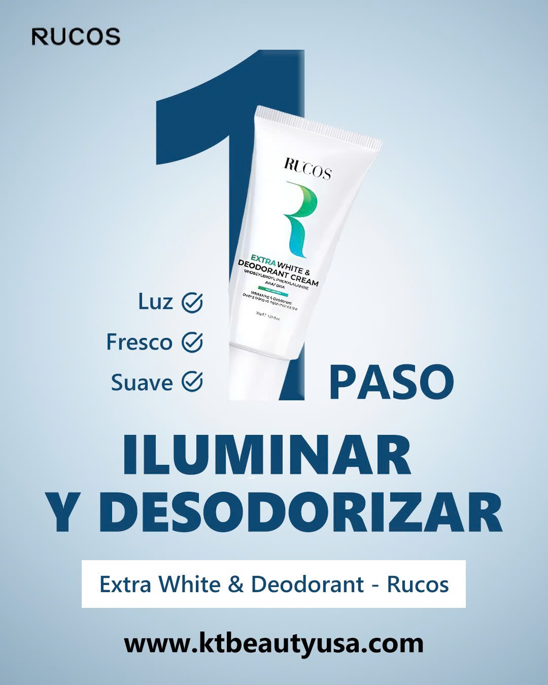 Crema blanqueadora de axilas RUCOS