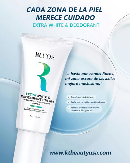 Crema blanqueadora de axilas RUCOS