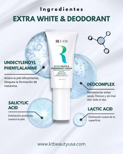 Crema blanqueadora de axilas RUCOS