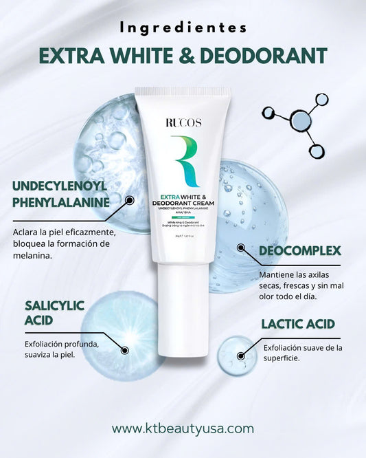 Crema blanqueadora de axilas RUCOS