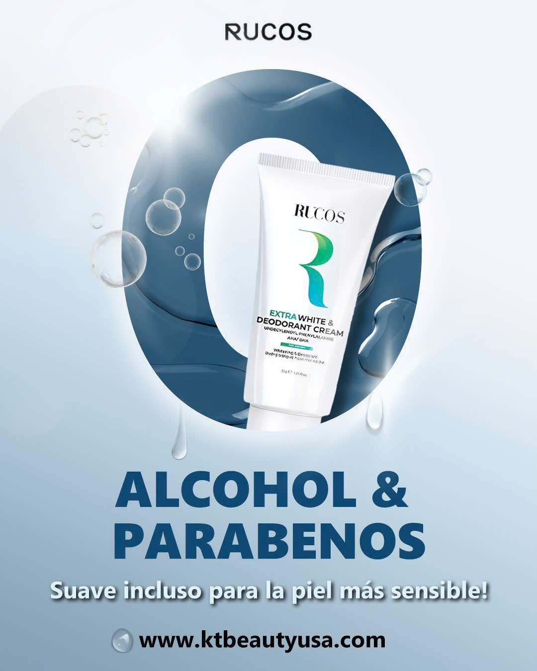 Crema blanqueadora de axilas RUCOS