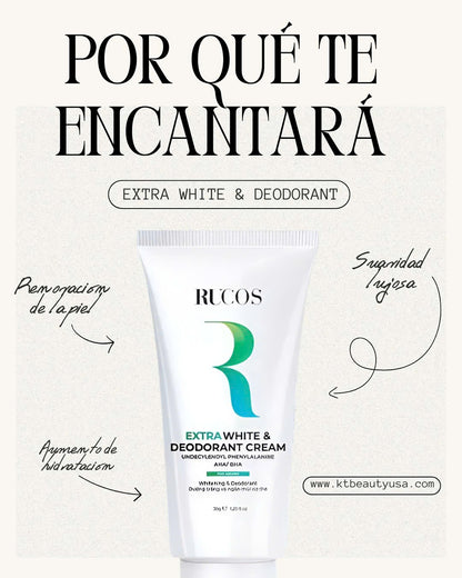 Crema blanqueadora de axilas RUCOS